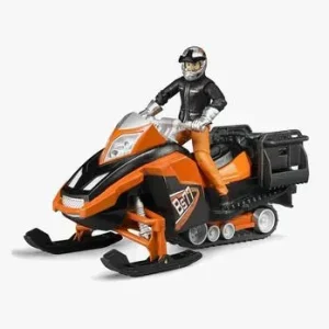 Edullinen Hinta Bruder moottorikelkka ja hahmo varusteineen 63101