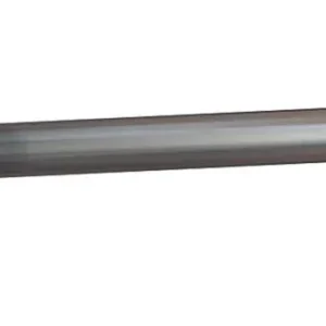 Suora putki 1,0 m, ilman levitystä, ulko Ø 127 mm, aluminoitu teräs Alkuperäinen