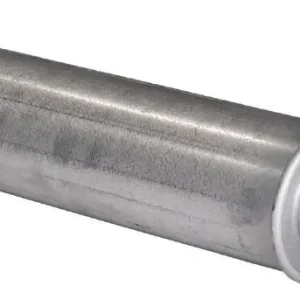 Yleismallinen äänenvaimennin, pyöreä, 120 x 420 mm, putken 1 sisä Ø 51,3 mm, putken 2 sisä Ø 50,8 mm Loppuunmyynti