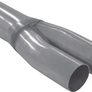 Kaksi yhteen putki, ulko Ø 76 / 63,5 mm, seinämä 1,5 mm, aluminoitu teräs Merkkituote