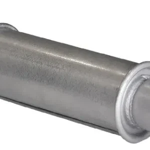 Alennus Yleismallinen äänenvaimennin, pyöreä, 90 x 250 mm, putken 1 sisä Ø 60,5 mm, putken 2 sisä Ø 60 mm