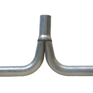 T-Putki, ulko Ø 76 mm / 63,5 mm, seinämä 1,5 mm, aluminoitu teräs Ilmainen Palautus