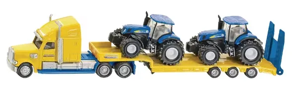 Vain Rajoitetun Ajan Lavettirekka ja New Holland -traktorit 1 87, Siku