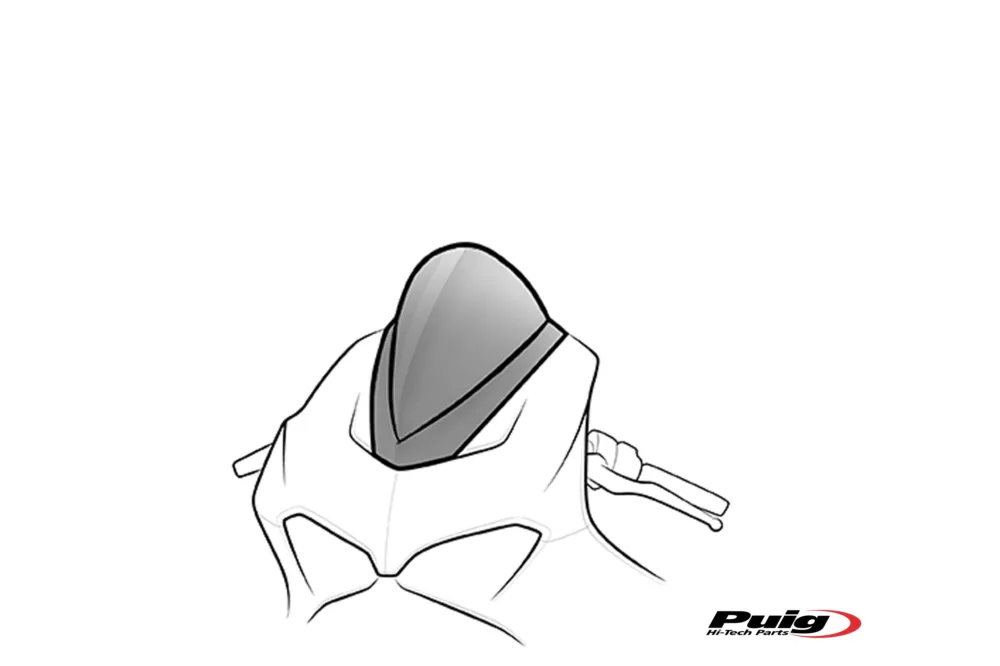 Osta Verkossa PUIG RACING SCREEN YAMAHA YZF1000-R1 02-