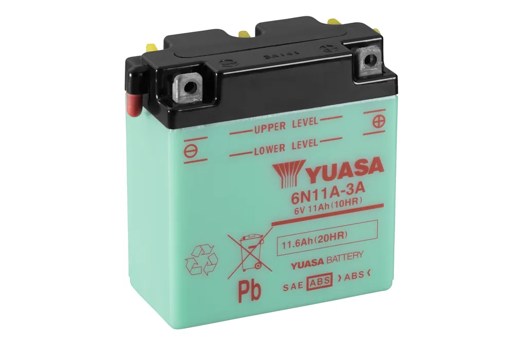 Turvallinen Maksu YUASA 6N11A-3A
