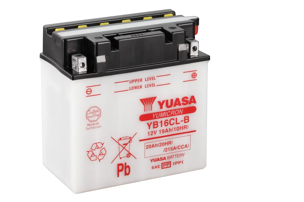Suosittu YUASA YB16CL-B