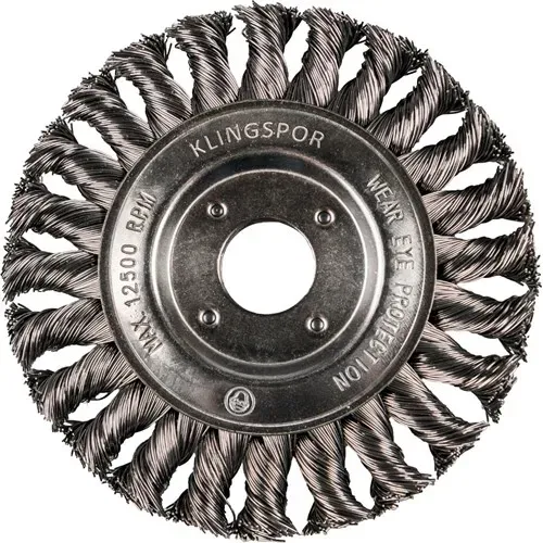 Vain Rajoitetun Ajan Klingspor BR 600 Z pyöröteräsharja 125x14x22,23mm 0,5
