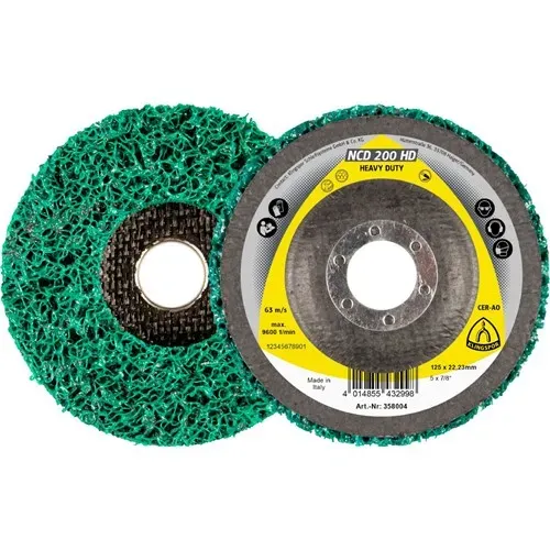 Klingspor NCD 200HD puhdistuslaikka 125x22,23mm erittäin karhea Ajankohtainen