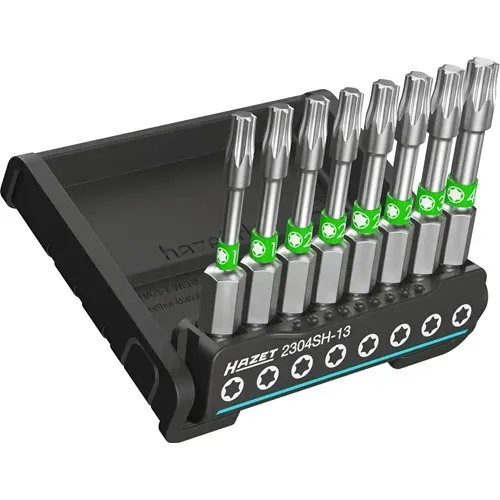 Alennettu Hazet 2304sh-13 1/4" smartholder torx pitkä ruuvauskärkisarja 8 osaa