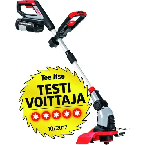 AL-KO GT 4030 AKKUTRIMMERI 40V+4,0AH AKULLA JA LATURILLA Uusi Kokoelma