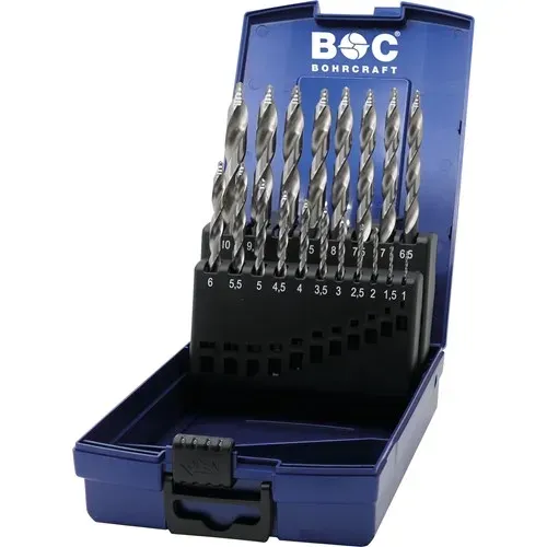 Paras Hinta Bohrcraft HSS-G T-STEP poranteräsarja 1-10mm x 0,5mm 19 osaa
