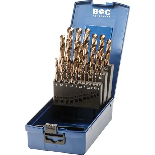 Bohrcraft HSS-E Co5 poranteräsarja 1-13mm x 0,5mm 25 osaa Viikonlopputarjous