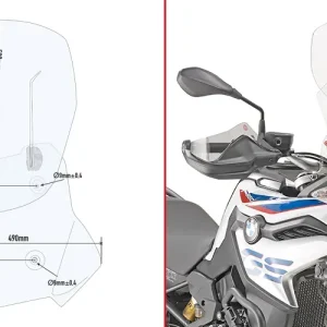 Givi Tuulisuoja Bmw F750Gs (18-20) Loppuunmyynti
