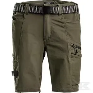 Alennettu Hinta Shortsit 4 Way Stretch, oliivi, 2XL