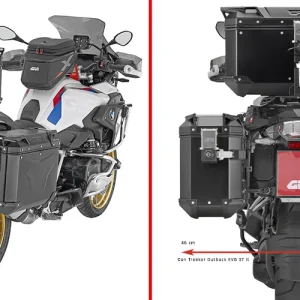 Givi PLOS5108CAM sivutelineet Bmw R1250Gs (19-23) Osta Nyt