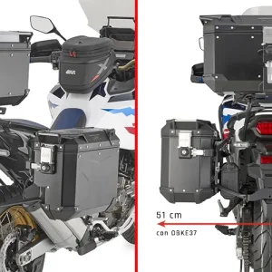 Eniten Myyty Givi PLOS1178CAM Sivutelineet Honda Crf1100L Africa Twin (2024)