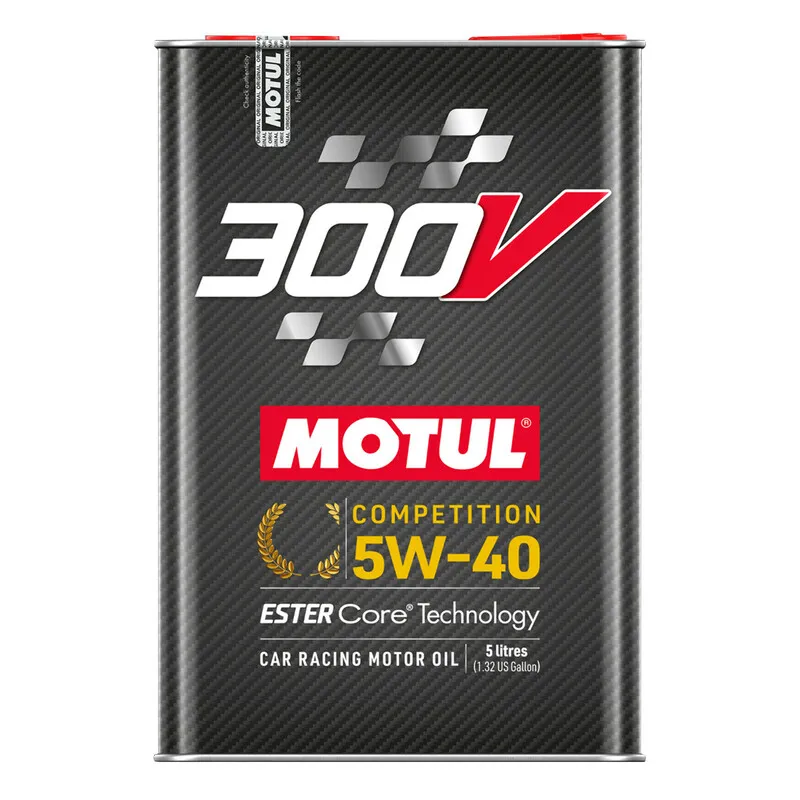 Motul 300V Competition 5W40 Moottoriöljy 5L Tilaa Nyt