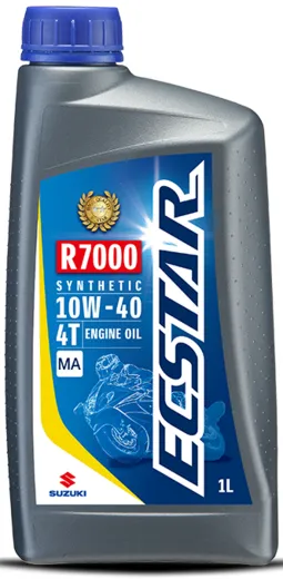 Sertifioitu SUZUKI ECSTAR MC 10W-40 R7000SS MOOTTORIÖLJY 1L