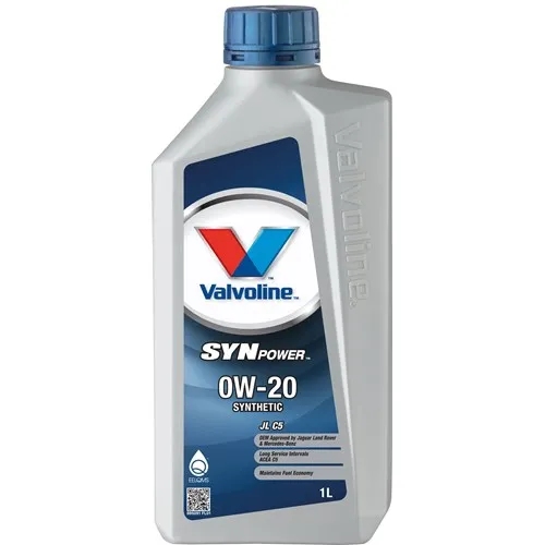 Sertifioitu VALVOLINE SYNPOWER JL C5 0W20 1 L SW