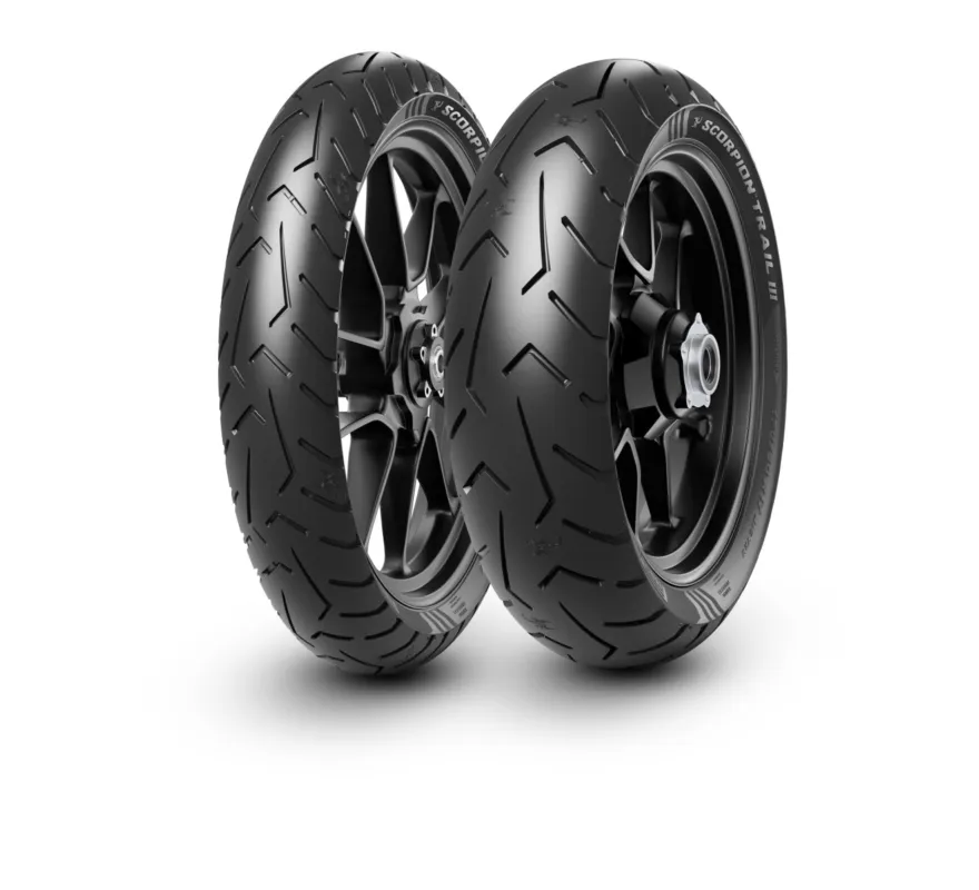 Edullinen Pirelli Scorpion Trail III 120/90 - 17 M/C 64H TL moottoripyörän rengas