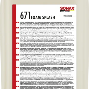 SONAX FoamSplash vaahtoshampoo 25L Osta Tänään