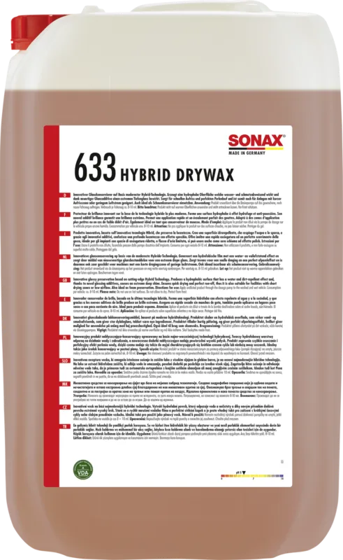 Alennettu Hinta SONAX Hybrid Drywax Kuivausvaha 25 L