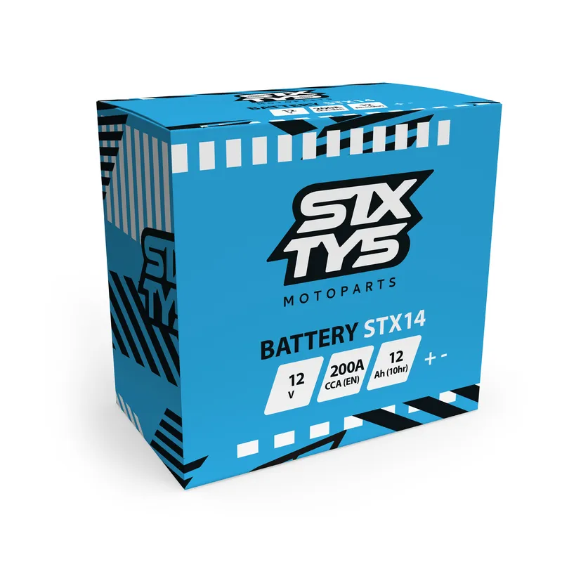 Sixty5 STX14 Geeli Akku 12V (10hr) 12Ah Halpa