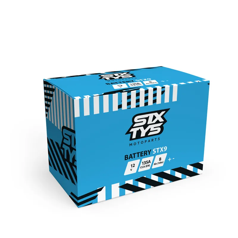 Päivän Tarjous Sixty5 STX9 Geeli Akku 12V (10hr) 8Ah