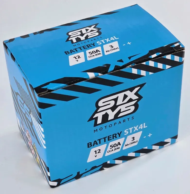 Sixty5 STX4L Geeli Akku 12V (10hr) 3Ah Edullinen