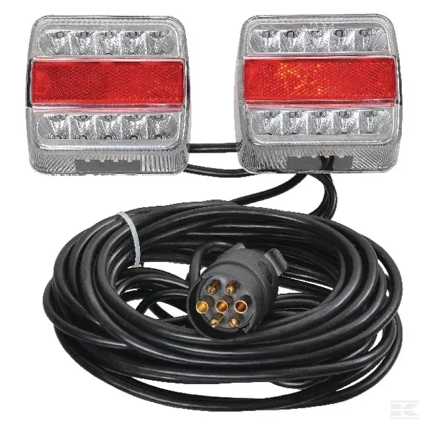 LED-takavalosarja, gopart, 12 m johto, magneetti Heti Saatavilla
