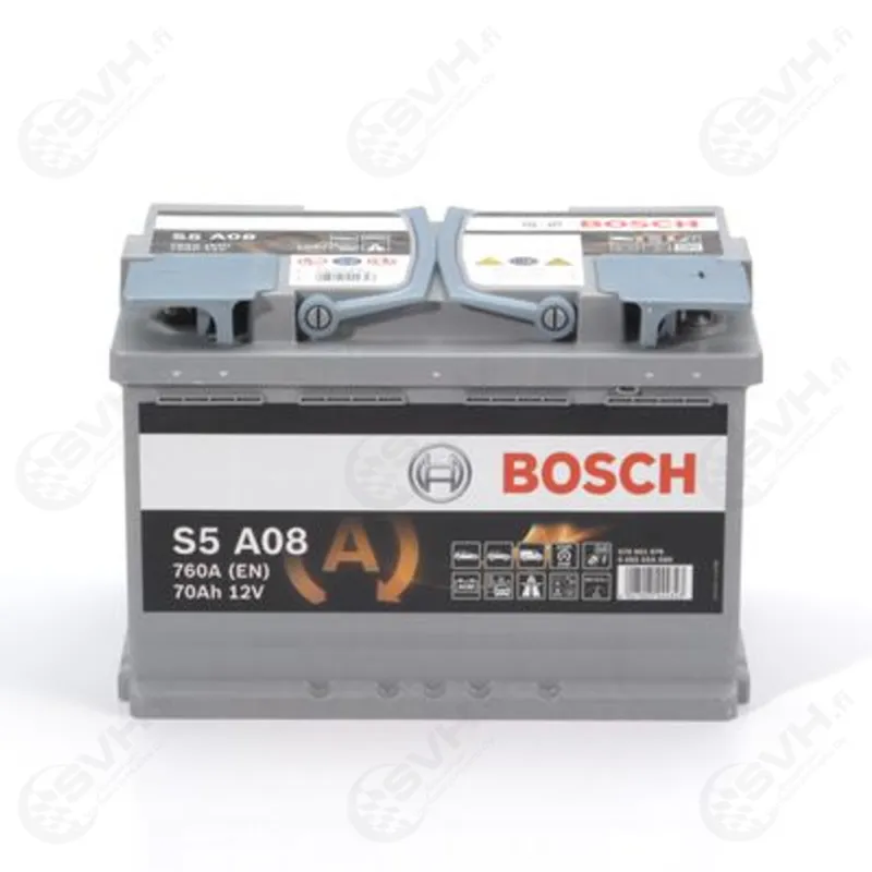 Halpa Hinta Bosch S5 AGM Akku 70AH 760A CCA