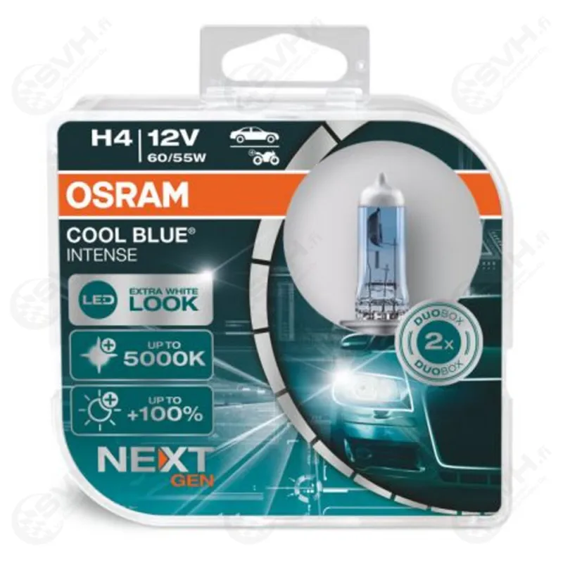 Osram 12V 60/55W H4 Cool Blue Intense NextGen Pakollinen (Must-Have)