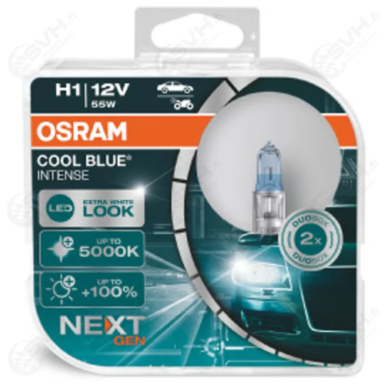 Osram 12V 55W H1 Cool Blue Intense NextGen Suoraan Valmistajalta