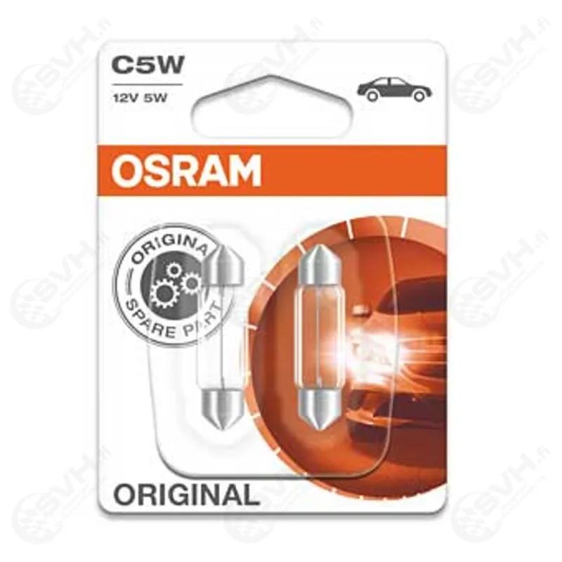 Ilmainen Palautus Osram 12V 5W C5W blister pari