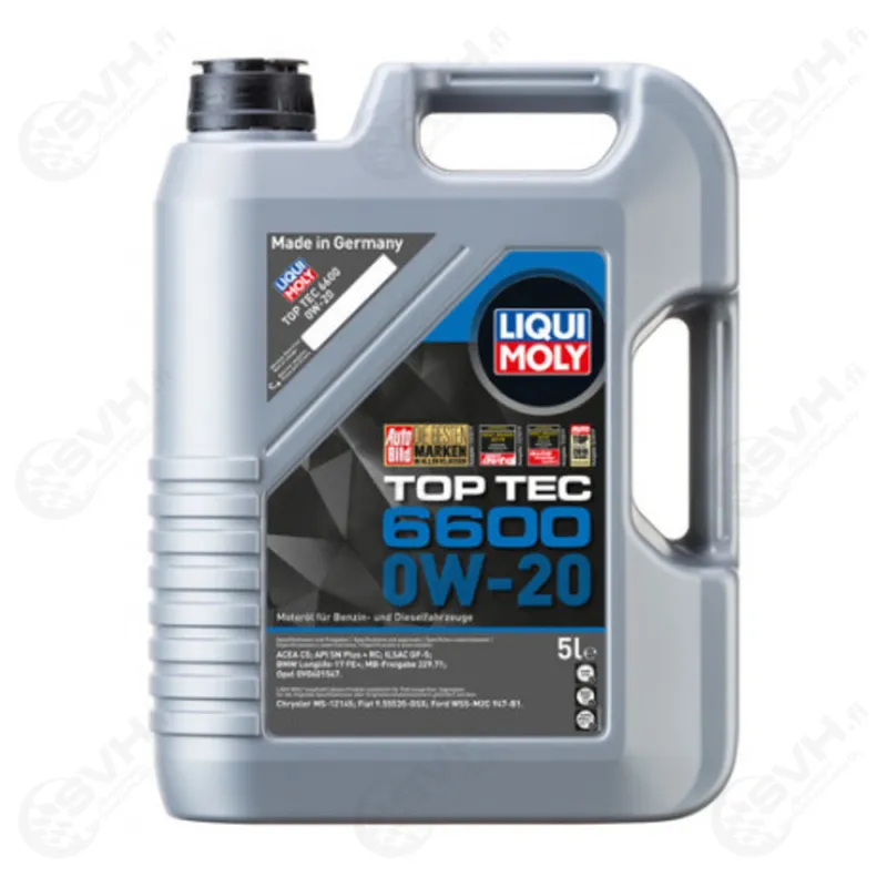 Rajoitettu Tarjous Liqui Moly Top Tec 6600 0W-20 5 L
