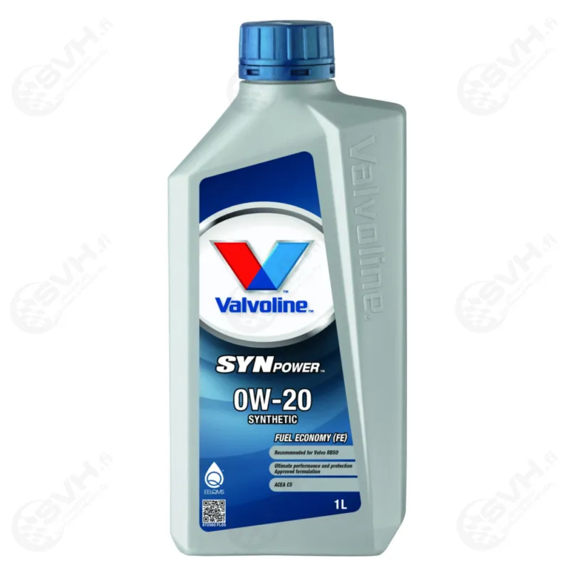 Eniten Myyty Valvoline Synpower FE 0W-20 1L