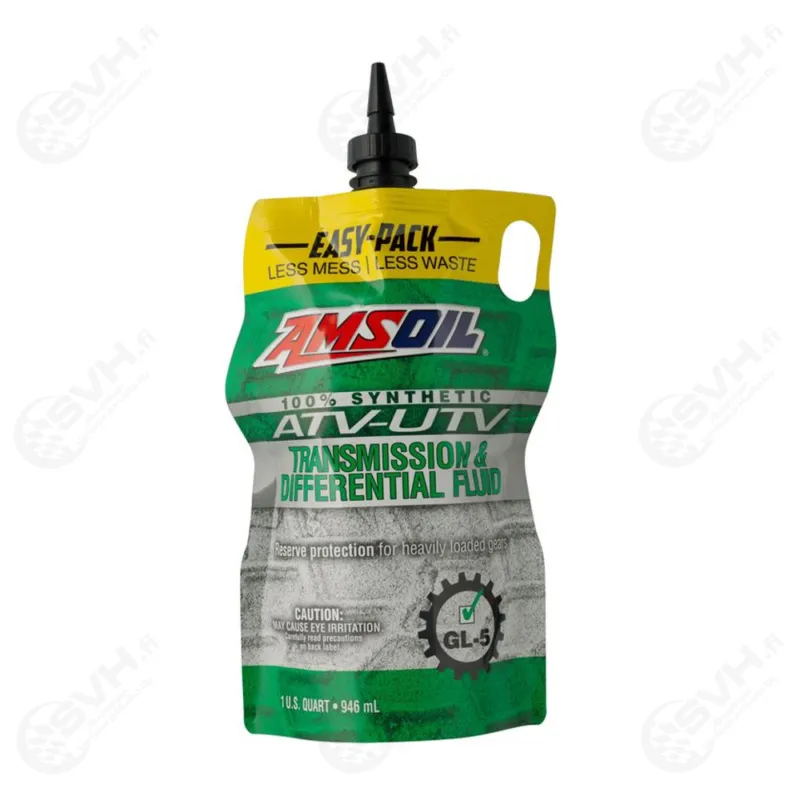 Amsoil Synthetic ATV/UTV Vaihteisto & Vetopyörästö-öljy 946ml Asiakkaiden Suosikki
