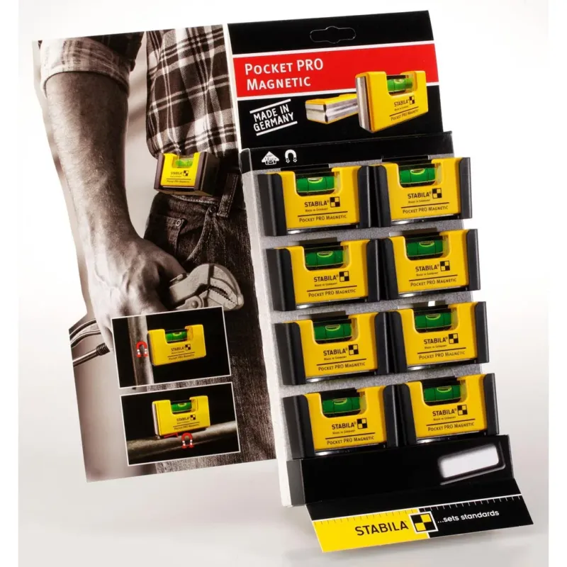STABILA Pocket Pro Magnet 8kpl/pkt display Tarjous