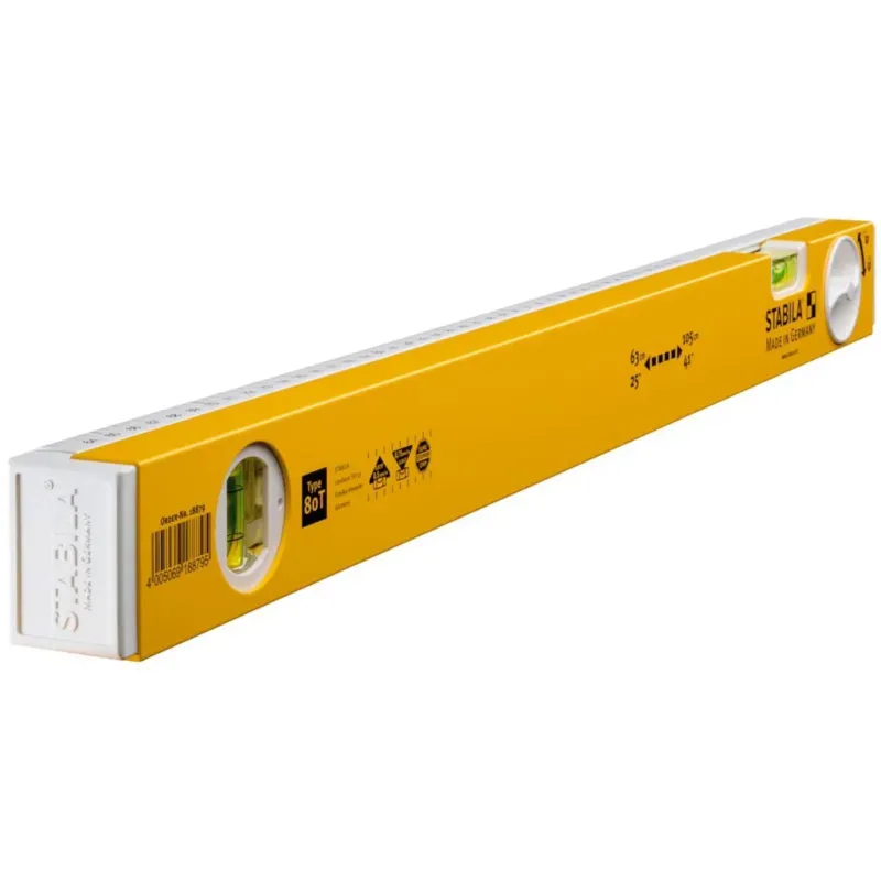 Loppuunmyynti STABILA Teleskooppivesivaaka 63-105cm, 80T