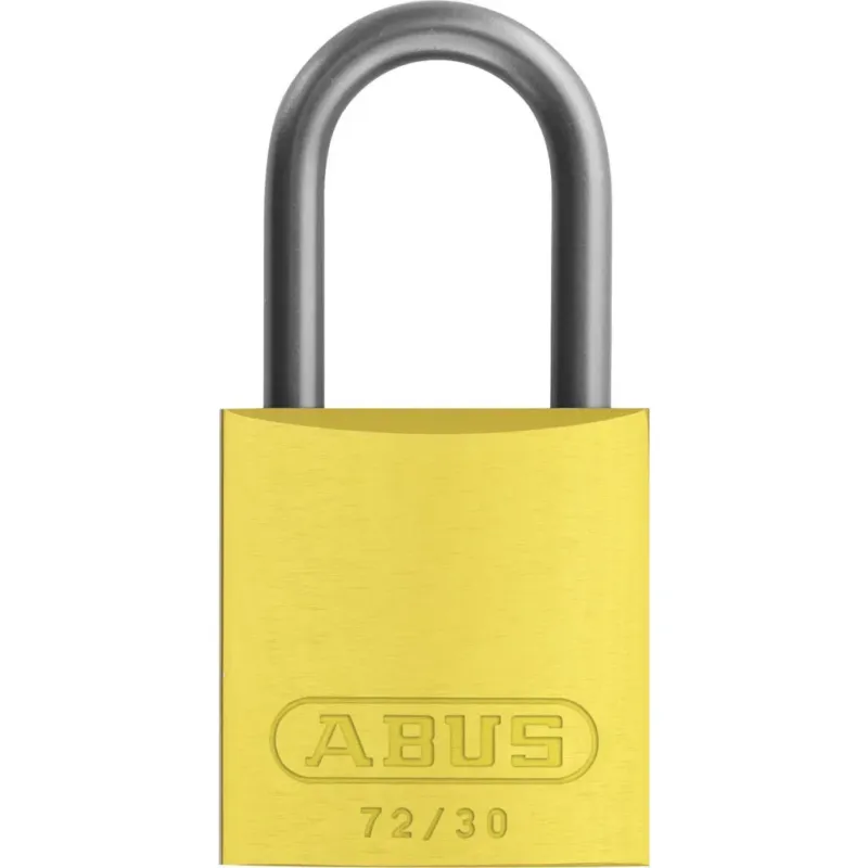 ABUS Riippulukko 72/30 Keltainen Osta Tänään