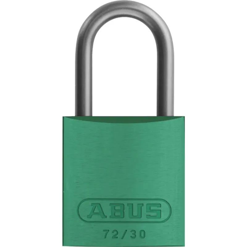 ABUS Riippulukko 72/30 Vihreä Suosittu