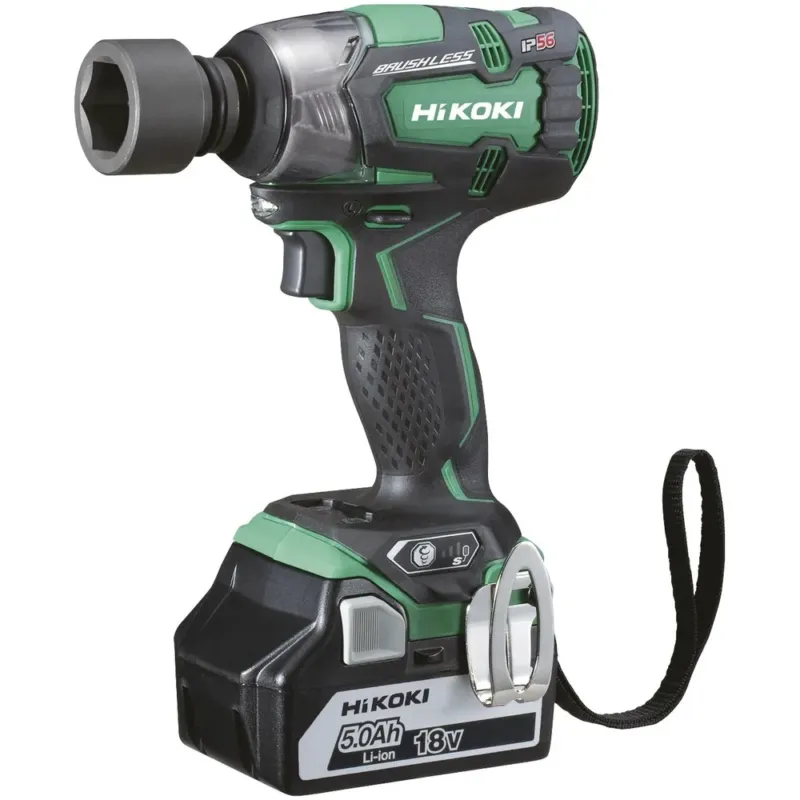 Hikoki MUTTERINVÄÄNNIN 1/2" 18V WR18DBDL2 5,0AH HSC Pakollinen (Must-Have)