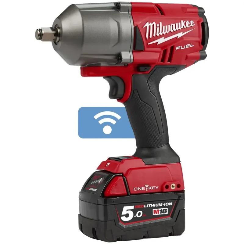MUTTERINVÄÄNNIN 1/2" M18 ONEFHIWF12-502X 5,0AH Suoraan Valmistajalta