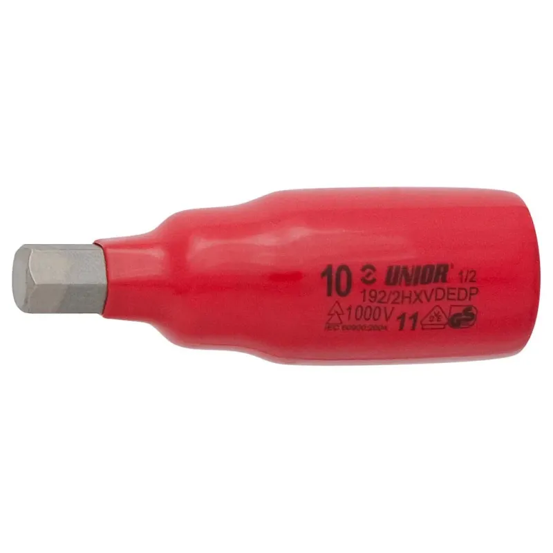 UNIOR VDE 1/2" kuusiokolohylsy 6mm 192/2HXVDEDP Viimeinen Mahdollisuus
