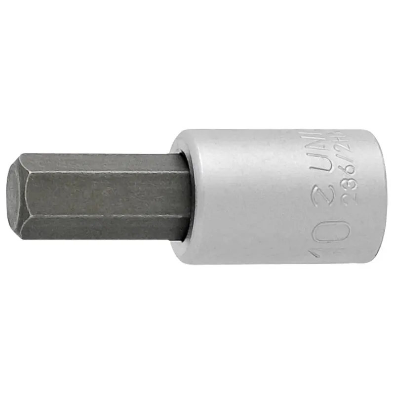 UNIOR 3/8" 10mm kuusiokolohylsy 236/2HX Flash-Tarjous