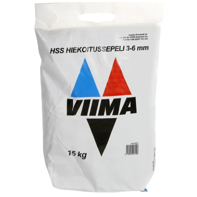 Eniten Myyty HIEKOITUSSEPELI HSS 3-6MM 15KG