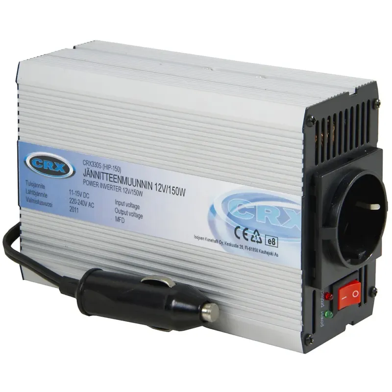 SINIAALTOINVERTTERI 12V/230V 150W Aito