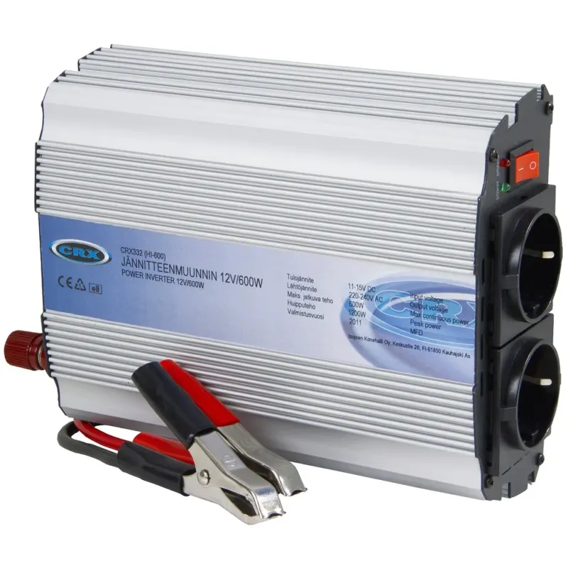 INVERTTERI 12V/230V 600W Bestseller