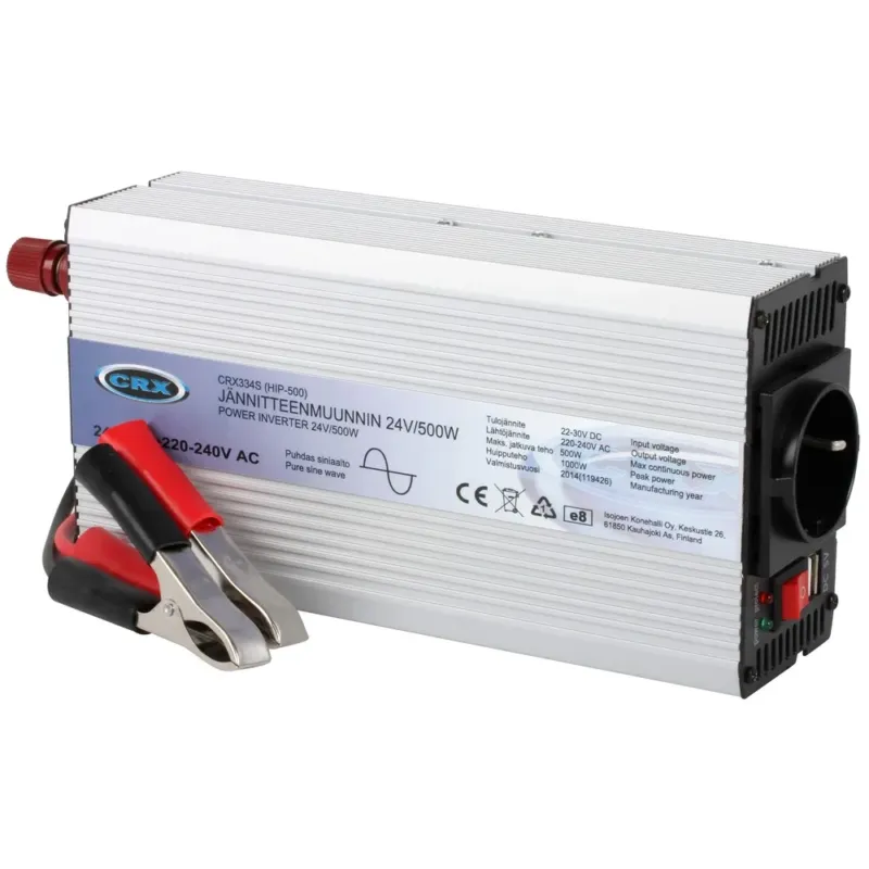 SINIAALTOINVERTTERI 24V/230V 500W Viikonlopputarjous