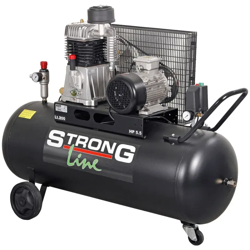 KOMPRESSORI 3-V 5,5HP 685L/200L MUSTA Aito